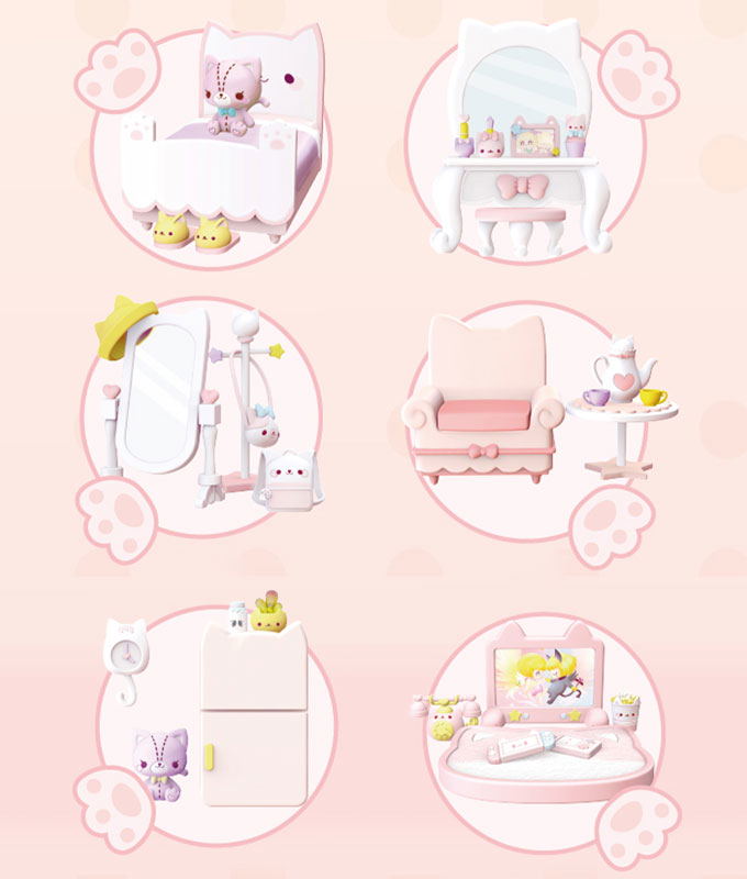 Kimmy & Miki Life Series Collectible Figures (Set of 6 Pieces) image 1