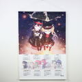 Maitetsu W Suede B2 Wall Scroll Calendar: Hachiroku & Olivi thumbnail 1
