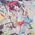 Maitetsu W Suede B2 Wall Scroll Calendar: Hibiki thumbnail 2