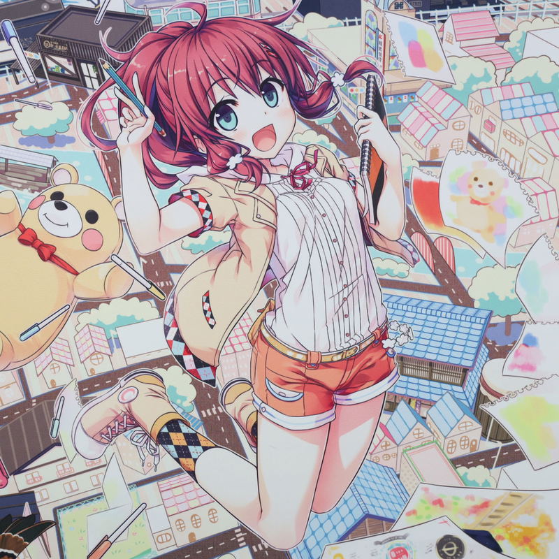 Maitetsu W Suede B2 Wall Scroll Calendar: Hibiki image 2