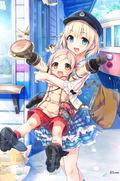 Maitetsu W Suede B2 Wall Scroll Calendar: Paulette & Reina thumbnail 4