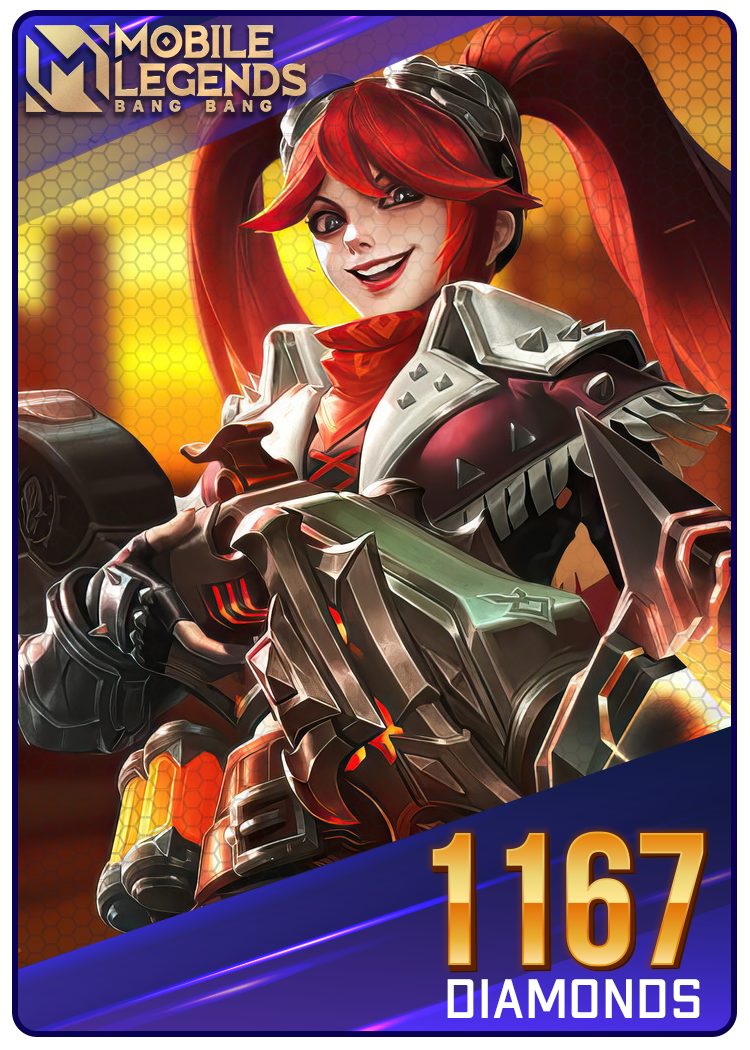 Mobile Legends 1167 Diamonds <span class="ext ext_digital">digital</span> image 1
