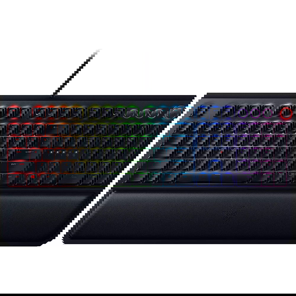 Razer BlackWidow Elite Mechanical Gaming Keyboard (Orange Switch) pára ...