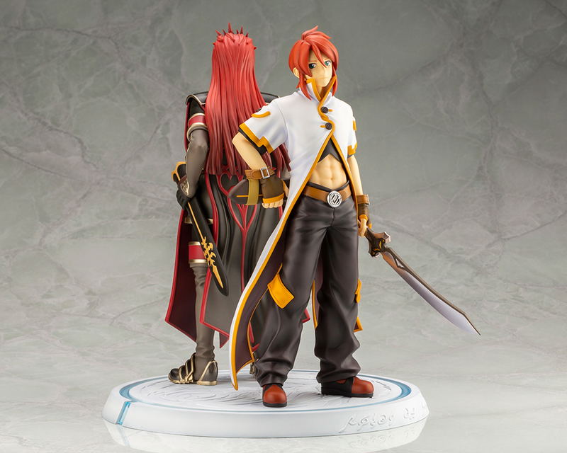Tales of the Abyss 1/8 Scale Pre-Painted Figure: Luke & Asch Meaning of Birth image 10