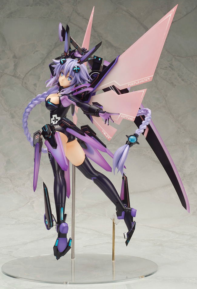 Hyperdimension Neptunia 1/7 Scale Pre-Painted Figure: Purple Heart (Re-run) image 2