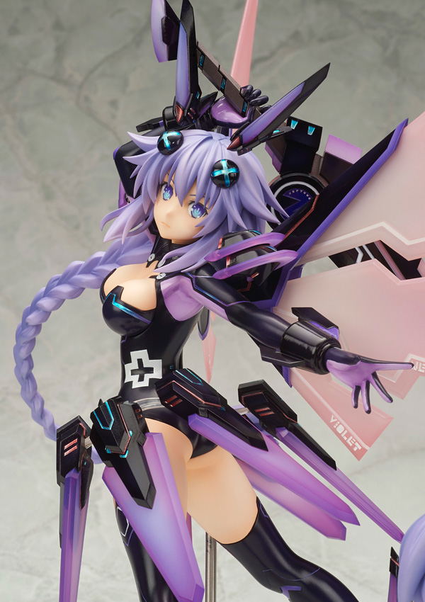 Hyperdimension Neptunia 1/7 Scale Pre-Painted Figure: Purple Heart (Re-run) image 8