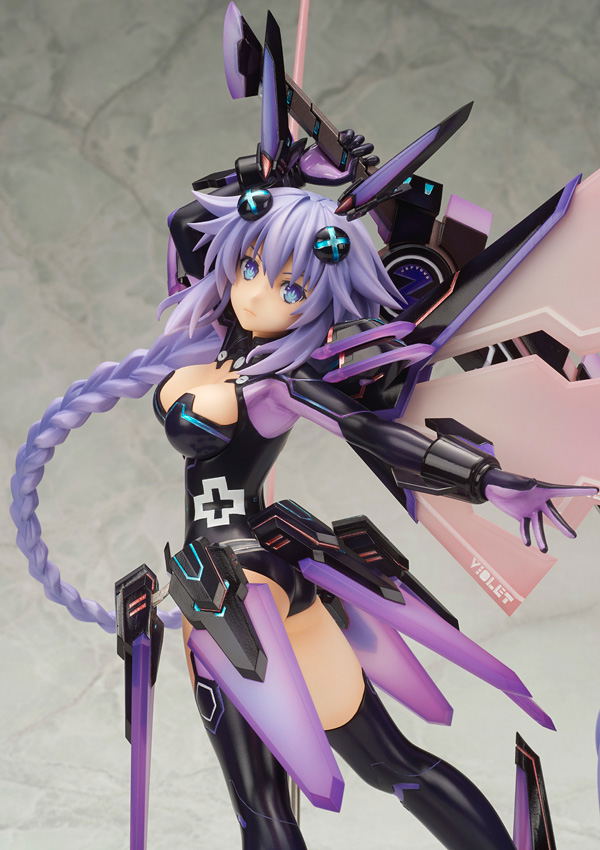Hyperdimension Neptunia 1/7 Scale Pre-Painted Figure: Purple Heart (Re-run) image 9