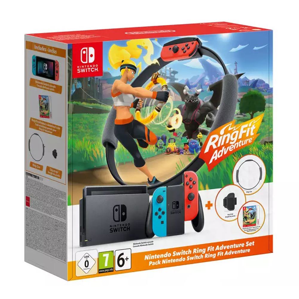 Nintendo Switch Console - Ring Fit Adventure Edition