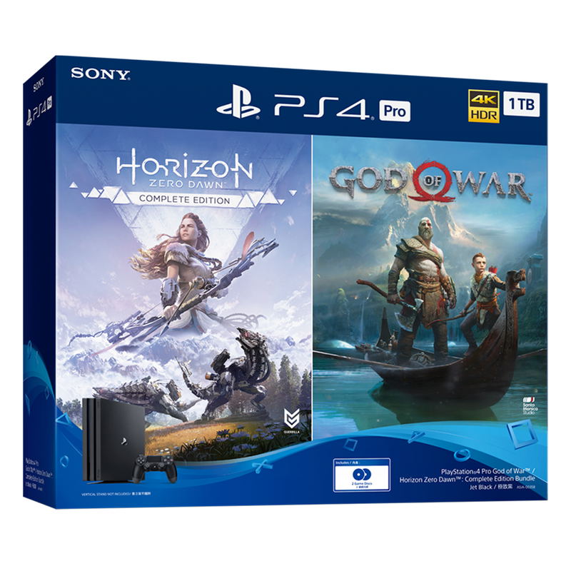 PlayStation Pro 1TB HDD (God of War Horizon Zero Dawn