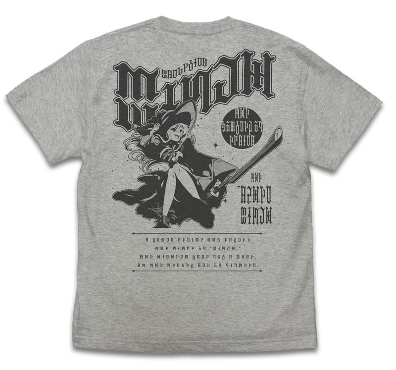 Wandering Witch: The Journey of Elaina - Elaina T-shirt Mix Gray (S Size) image 1