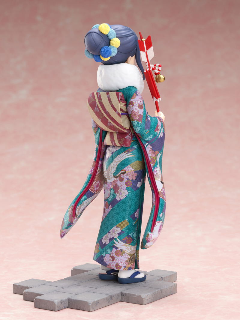 Yuru Camp Season 2 1/7 Scale Pre-Painted Figure: Shima Rin Furisode Ver. image 10