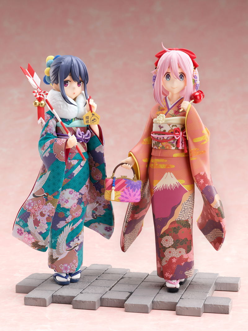 Yuru Camp Season 2 1/7 Scale Pre-Painted Figure: Shima Rin Furisode Ver. image 11