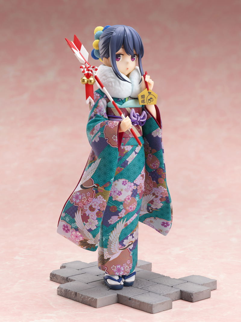 Yuru Camp Season 2 1/7 Scale Pre-Painted Figure: Shima Rin Furisode Ver. image 3