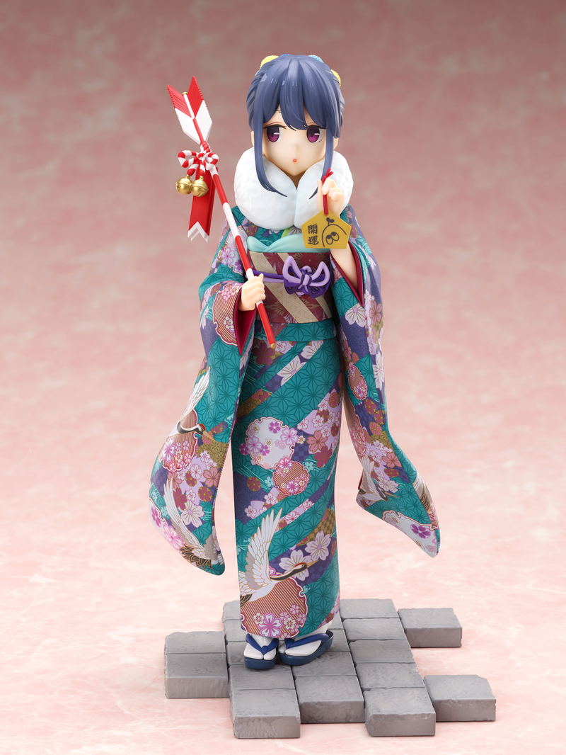 Yuru Camp Season 2 1/7 Scale Pre-Painted Figure: Shima Rin Furisode Ver. image 5