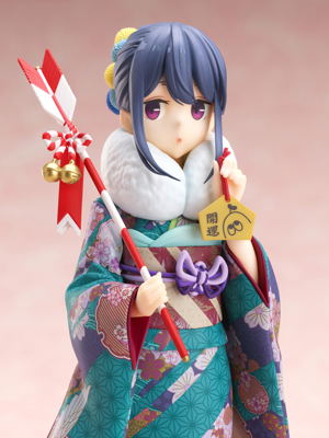 Yuru Camp Season 2 1/7 Scale Pre-Painted Figure: Shima Rin Furisode Ver.