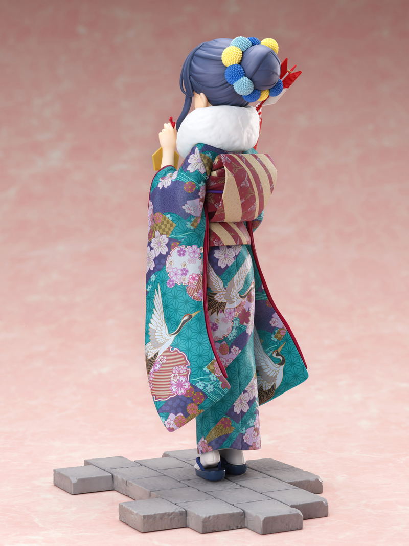 Yuru Camp Season 2 1/7 Scale Pre-Painted Figure: Shima Rin Furisode Ver. image 8