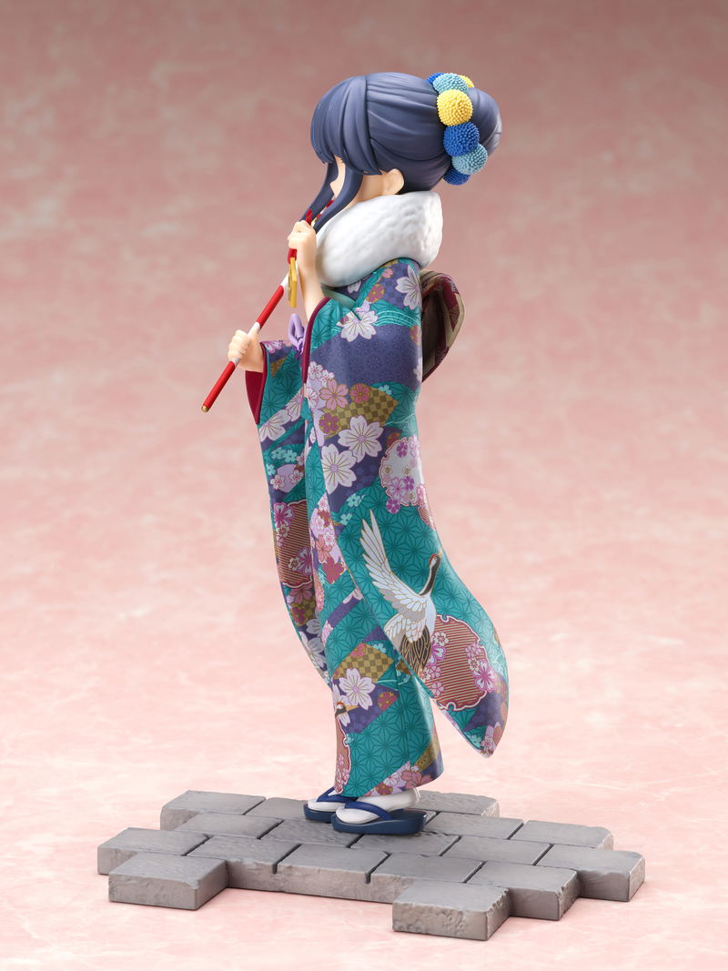 Yuru Camp Season 2 1/7 Scale Pre-Painted Figure: Shima Rin Furisode Ver. image 9