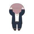My Hero Academia Nesoberi Plush: Dabi S thumbnail 2