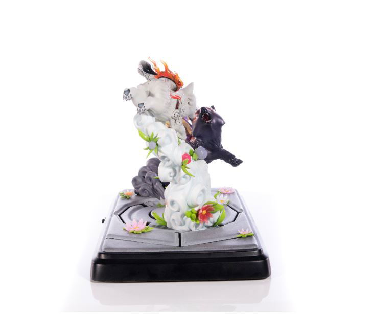 Okamiden - Chibiterasu vs. Dark Chibiterasu & Possessed Kuni Painted Statue [Standard Edition] image 7