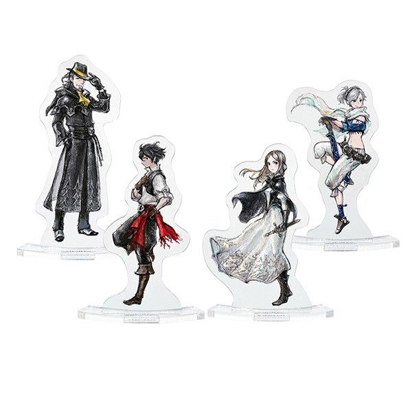 Bravely Default II - Acrylic Stand (Set of 4) image 1