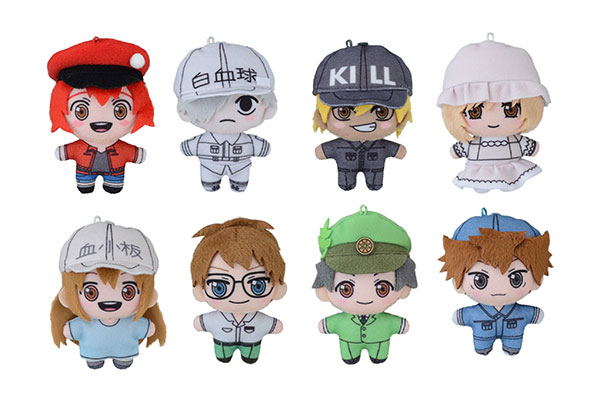 Cells at Work! PuchiNui Mascot (Set of 8 Pieces) image 1