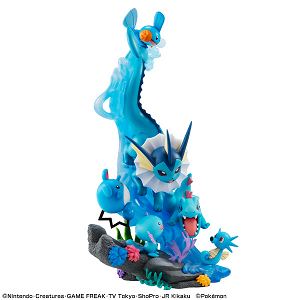 G.E.M. EX Series Pocket Monsters Pre-Painted PVC Figure: Water Type Dive To Blue