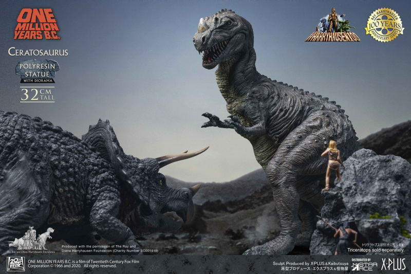 One Million Years B.C. Ceratosaurus Statue image 13