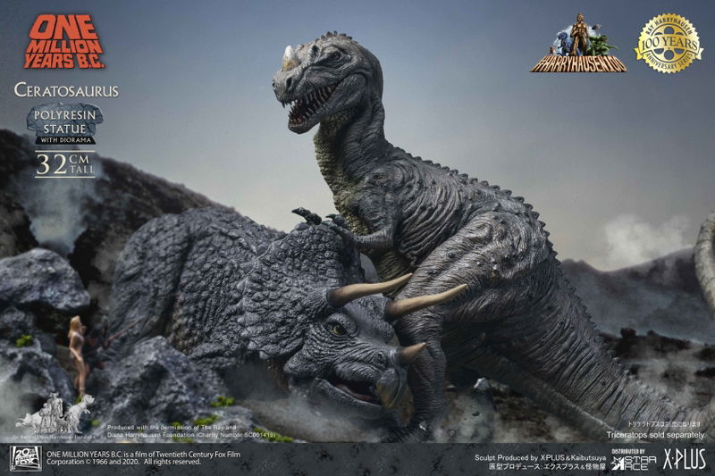 One Million Years B.C. Ceratosaurus Statue image 14