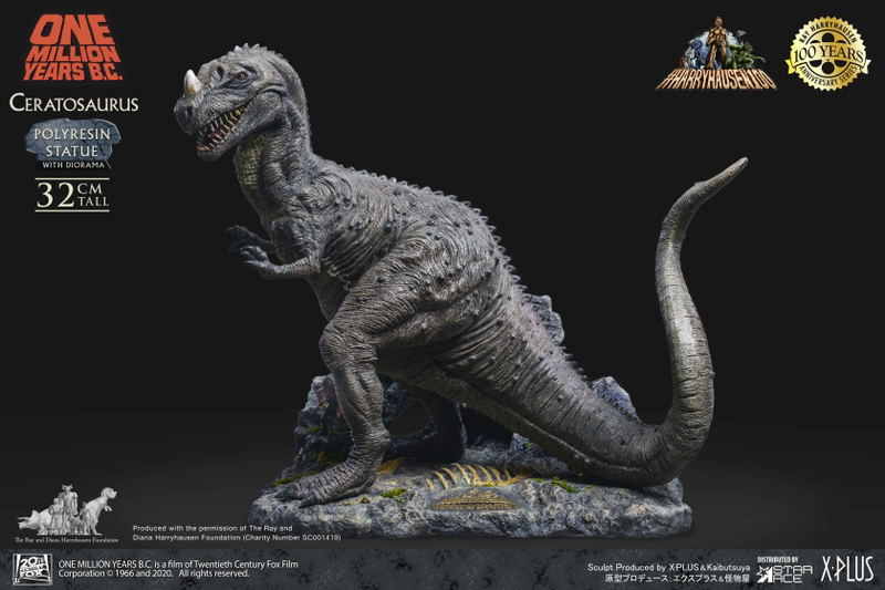 One Million Years B.C. Ceratosaurus Statue image 3