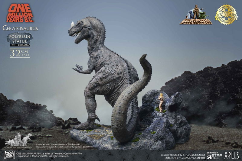 One Million Years B.C. Ceratosaurus Statue image 7