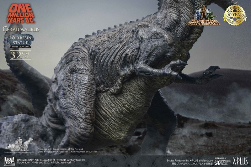 One Million Years B.C. Ceratosaurus Statue image 9