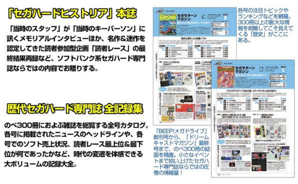 Sega Hard Historia - Grand History Of The Magazines Featuring Sega