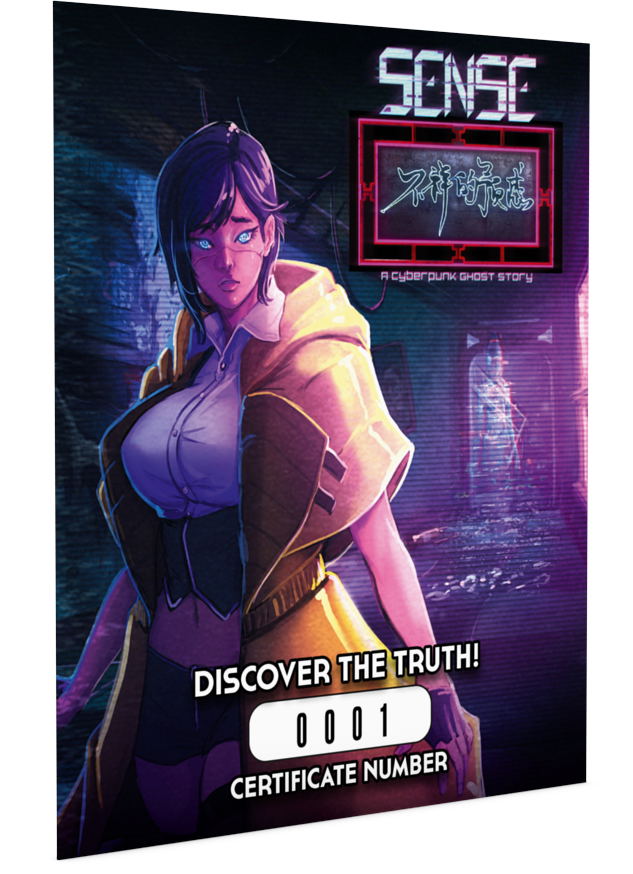 Sense: A Cyberpunk Ghost Story [Limited Edition] <span class="ext ext_LE">LE</span> <span class="ext" style="background-color: #003082; color: #FFFFFF;">PLAY EXCLUSIVES</span> image 7