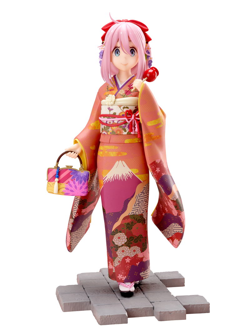 Yuru Camp Season 2 1/7 Scale Pre-Painted Figure: Nadeshiko Kagamihara Furisode Ver. image 1