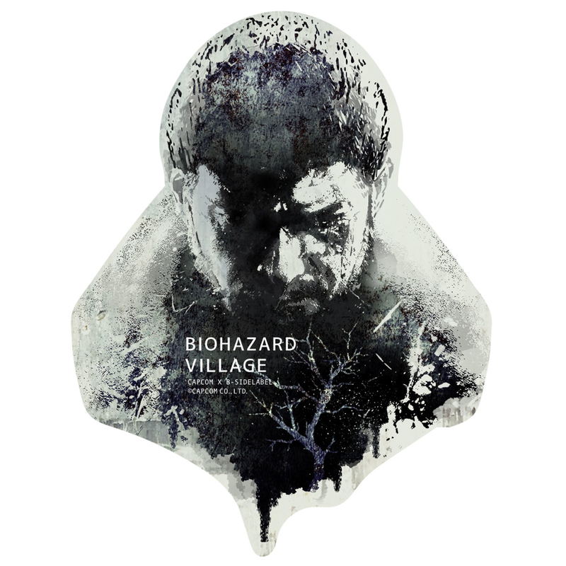 Capcom x B-Side Label Sticker Resident Evil - Chris (Art) image 1