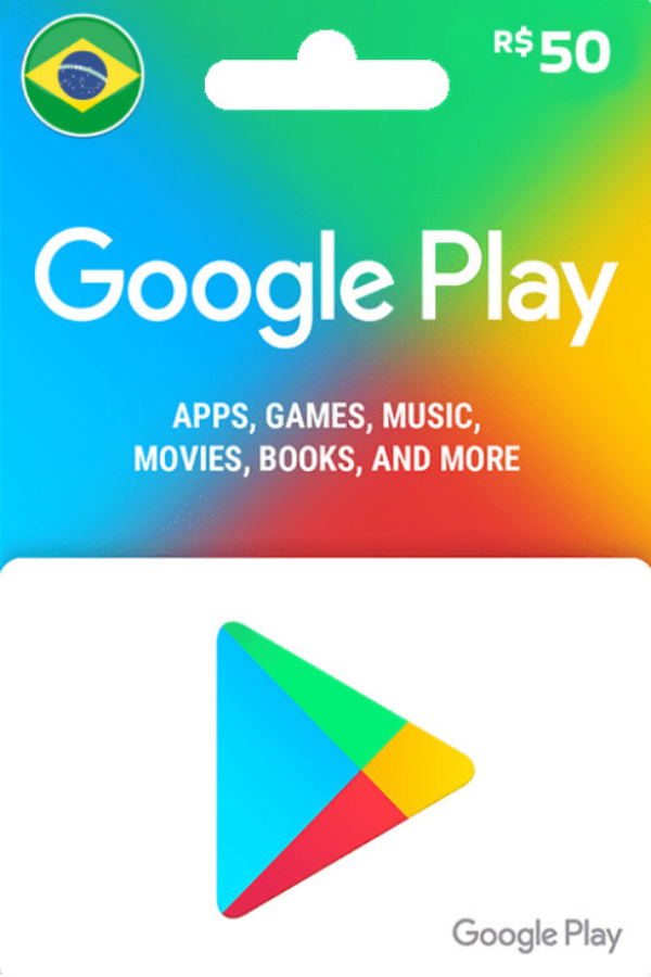 Google Play BRL 50 Gift Card | Brazil Account <span class="ext ext_digital">digital</span> image 1