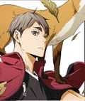Haikyu!! To The Top - 100cm Wall Scroll: Miya Osamu thumbnail 2
