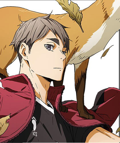 Haikyu!! To The Top - 100cm Wall Scroll: Miya Osamu image 2