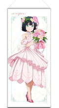Ms. Vampire Who Lives In My Neighborhood Original Illustration Big Tapestry: Akari (Dress) thumbnail 2