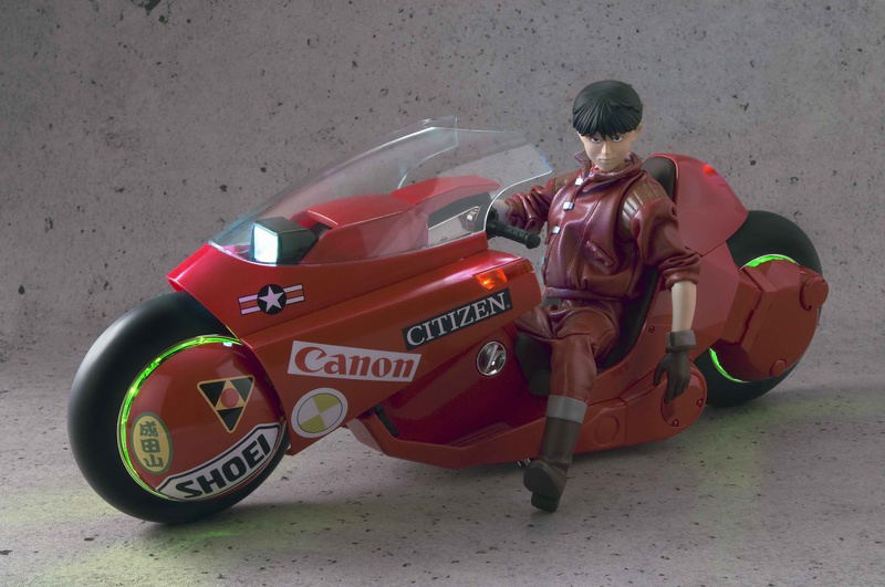 Project BM! Akira 1/6 Scale Pre-Painted Figure: Kaneda's Bike