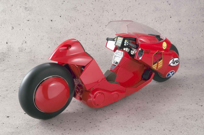 Project BM! Akira 1/6 Scale Pre-Painted Figure: Kaneda's Bike