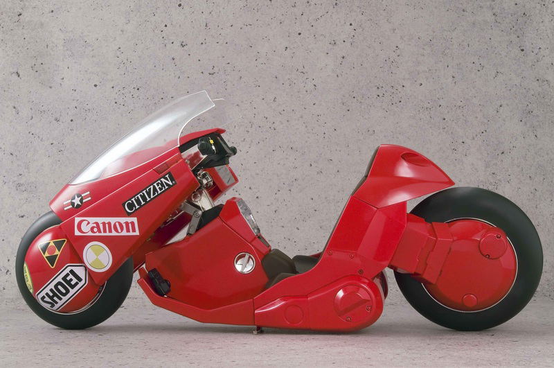 Project BM! Akira 1/6 Scale Pre-Painted Figure: Kaneda's Bike