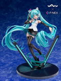 Vocaloid 1/7 Scale Pre-Painted Figure: Hatsune Miku Cat Ear Headphone Ver. thumbnail 4