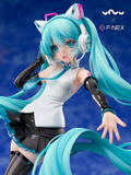 Vocaloid 1/7 Scale Pre-Painted Figure: Hatsune Miku Cat Ear Headphone Ver. thumbnail 6