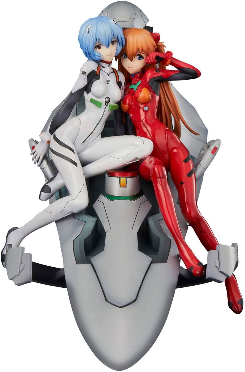Neon Genesis Evangelion Pre-Painted Figure: Rei & Asuka Twinmore Object image 1