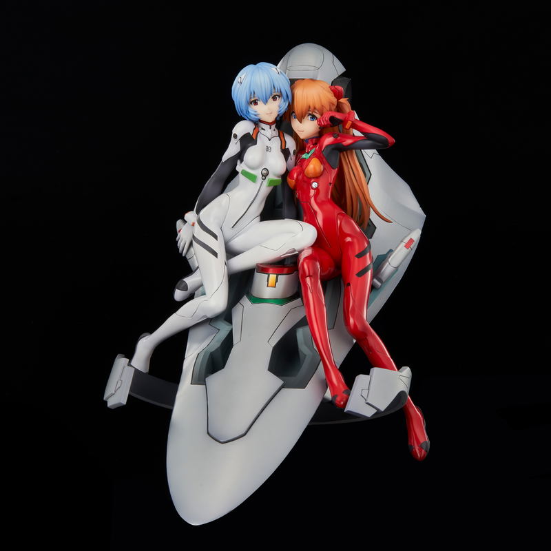 Neon Genesis Evangelion Pre-Painted Figure: Rei & Asuka Twinmore Object image 3