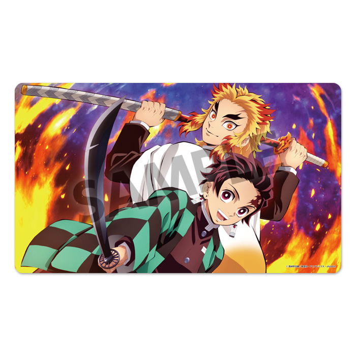 Demon Slayer: Kimetsu no Yaiba - Rubber Mat Kamado Tanjiro & Rengoku ...