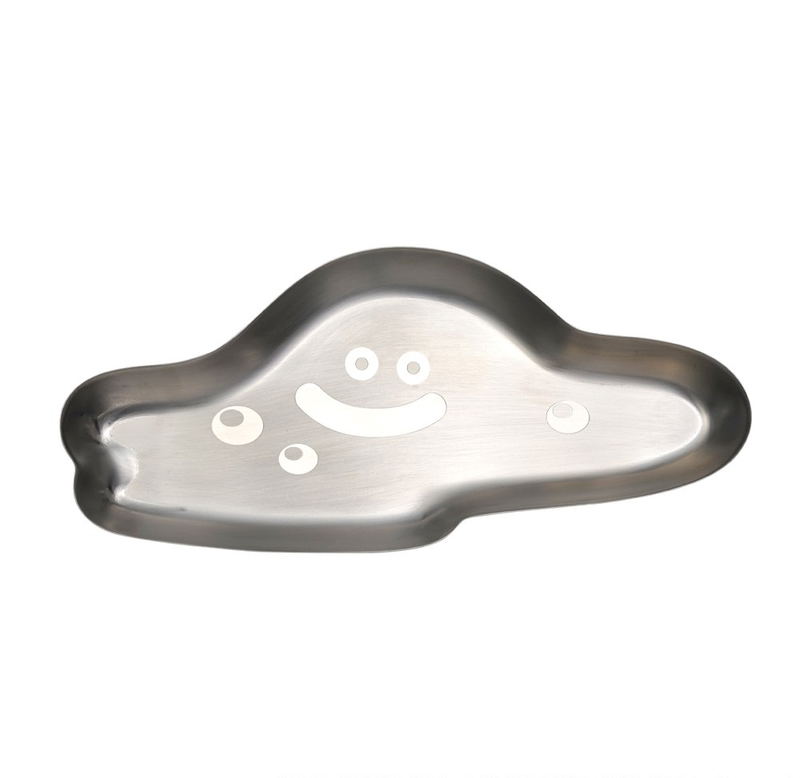 Dragon Quest - Desk Mat with Command Window And Metal Tray Liquid Metal Slime (Set) image 5