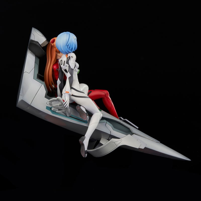 Neon Genesis Evangelion Pre-Painted Figure: Rei & Asuka Twinmore Object image 10