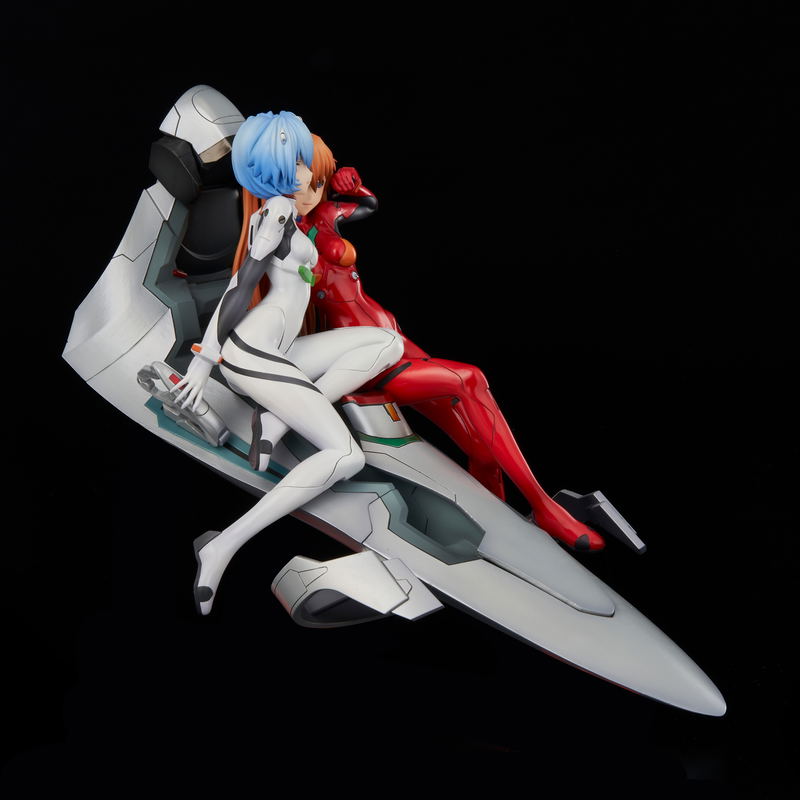 Neon Genesis Evangelion Pre-Painted Figure: Rei & Asuka Twinmore Object image 11